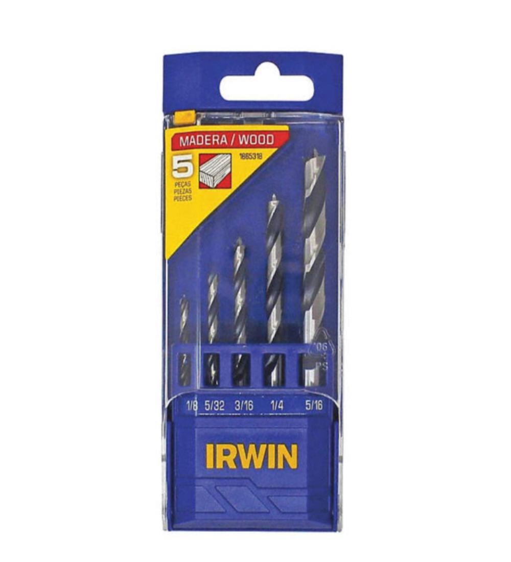 JUEGO DE MECHA 3 PUNTAS   Irwin  5pz